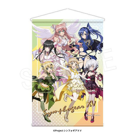 《戰姬絕唱Symphogear》XV B2掛毯 天使與惡魔Ver.