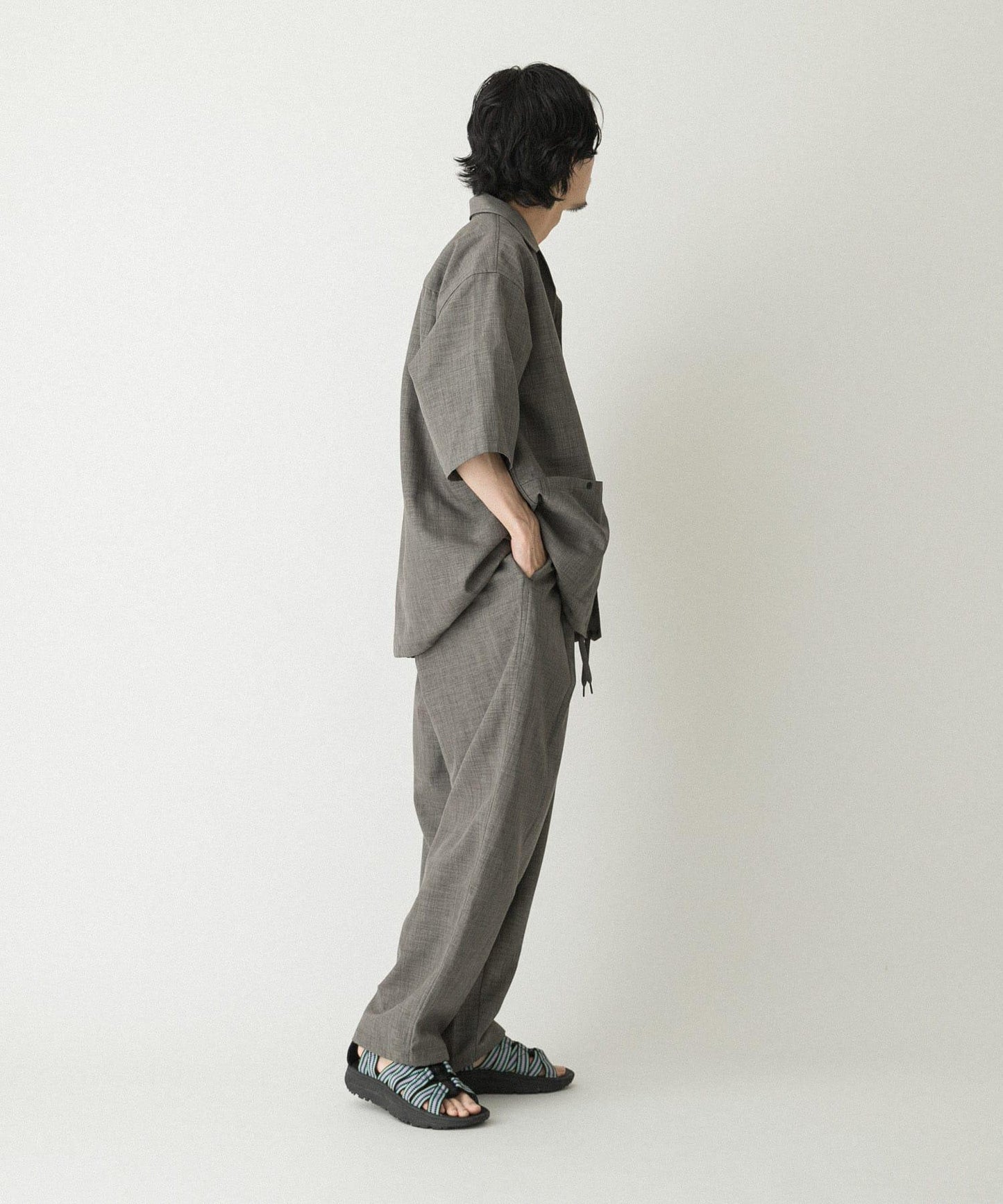 吸水速幹/防紫外線/UR TECH 高捻短袖襯衫