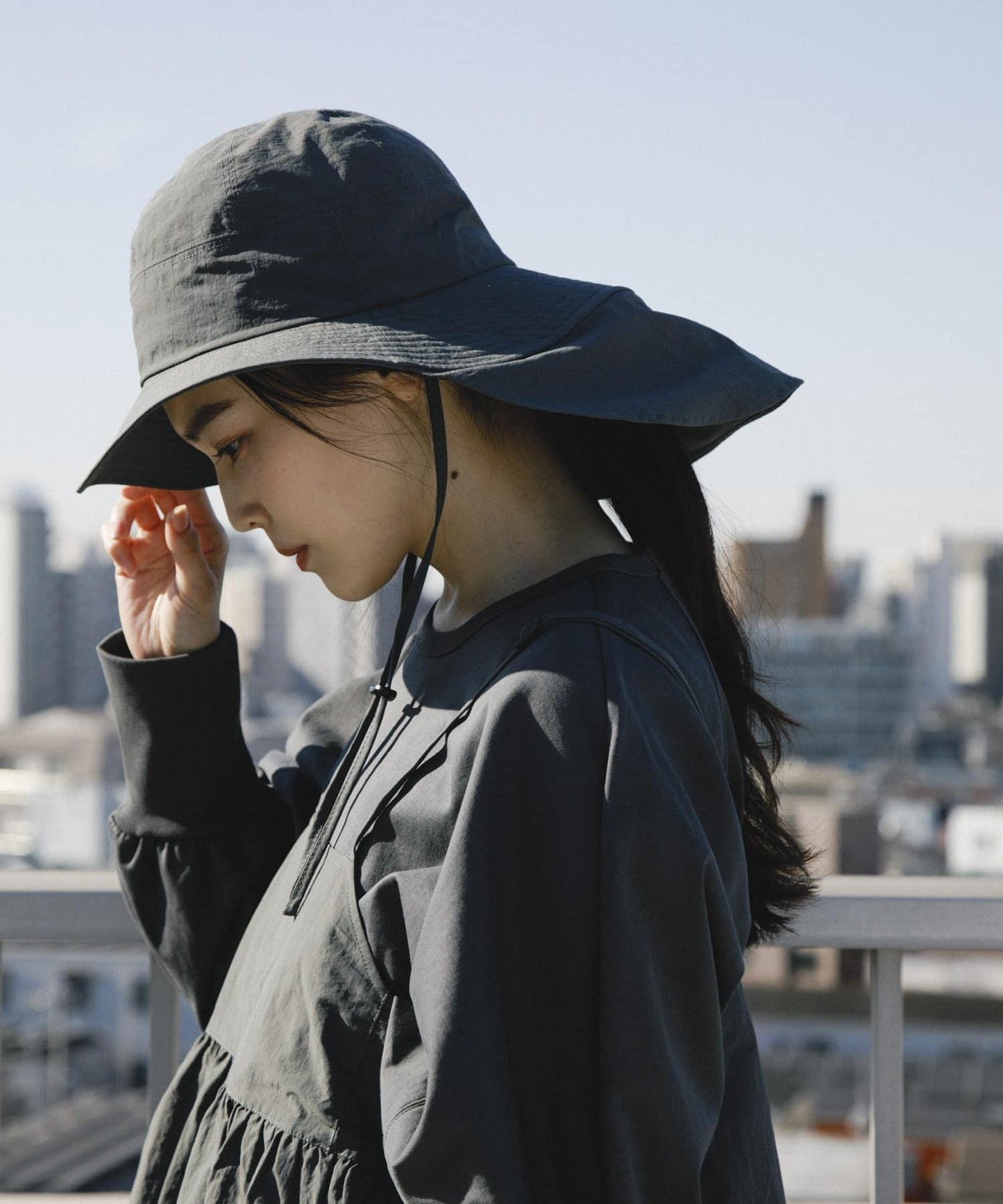 UR TECH 尼龍塔夫綢防曬帽