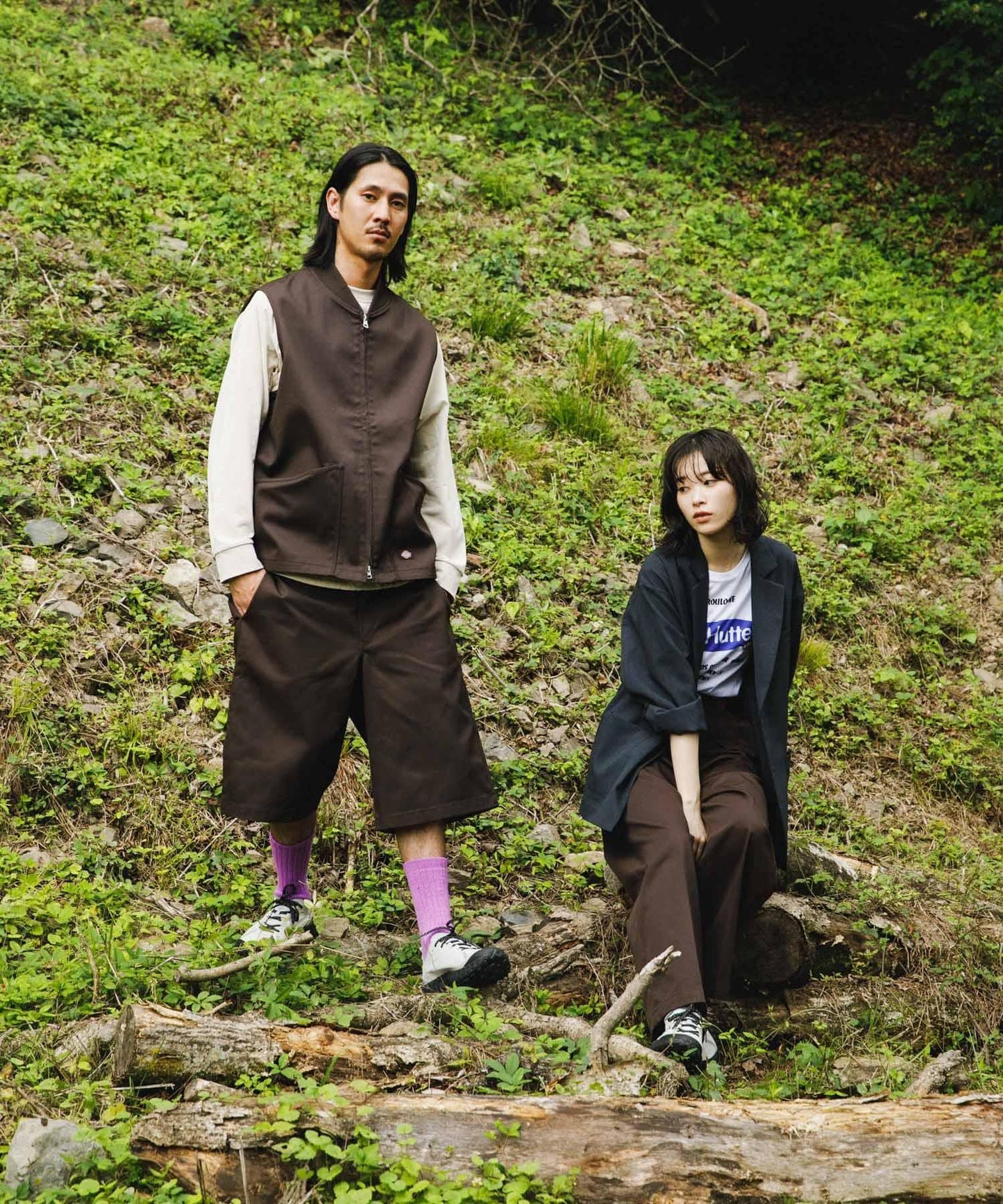 『聯名』Dickies×EKAL 寬鬆長款短褲
