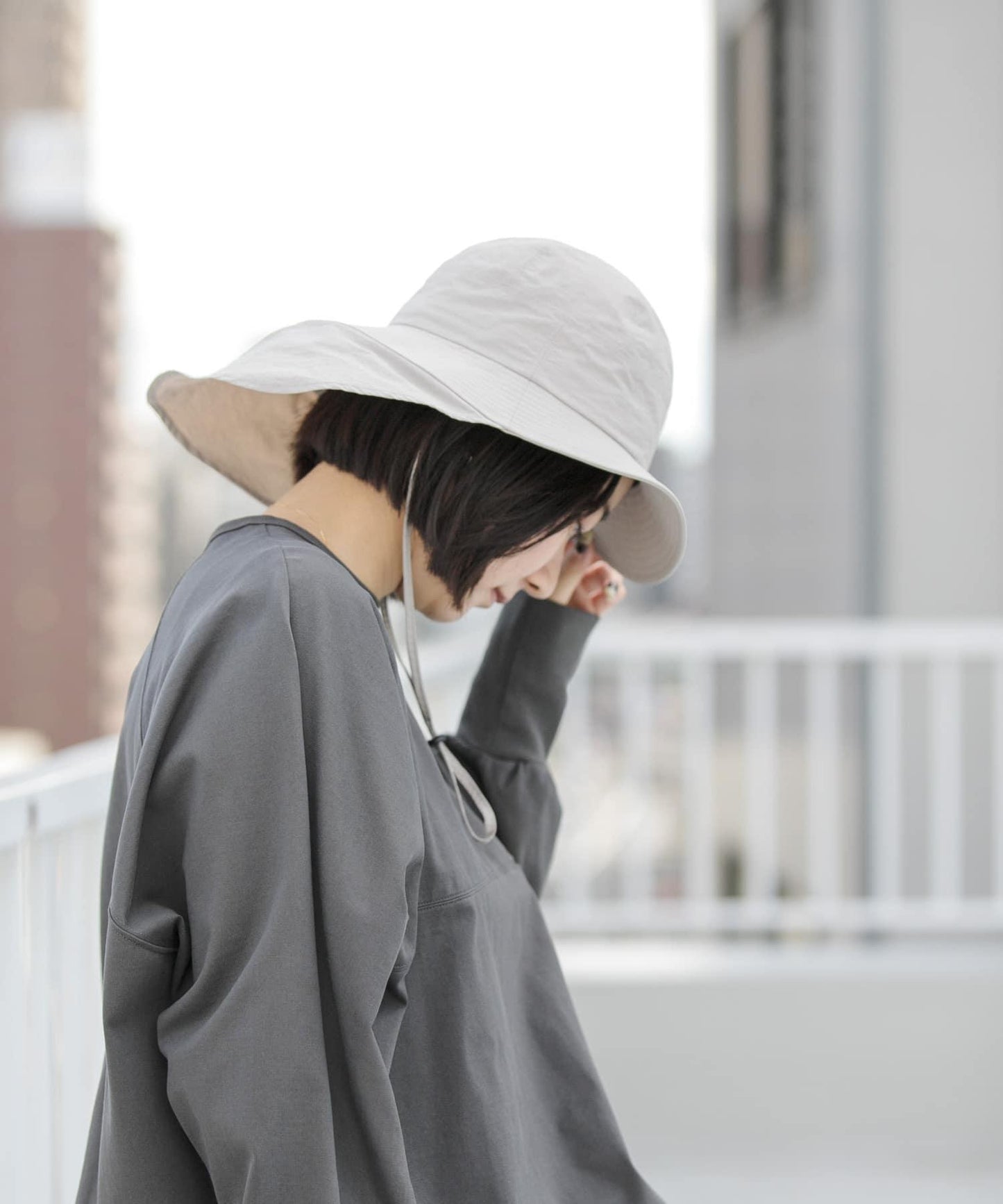 UR TECH 尼龍塔夫綢防曬帽