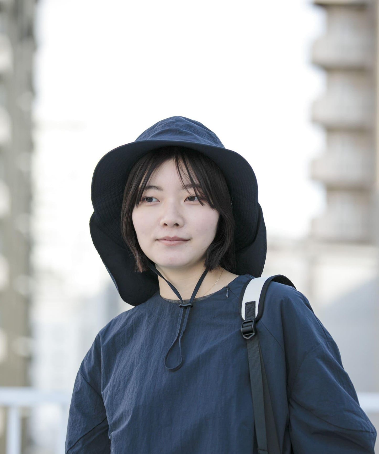 UR TECH 尼龍塔夫綢防曬帽