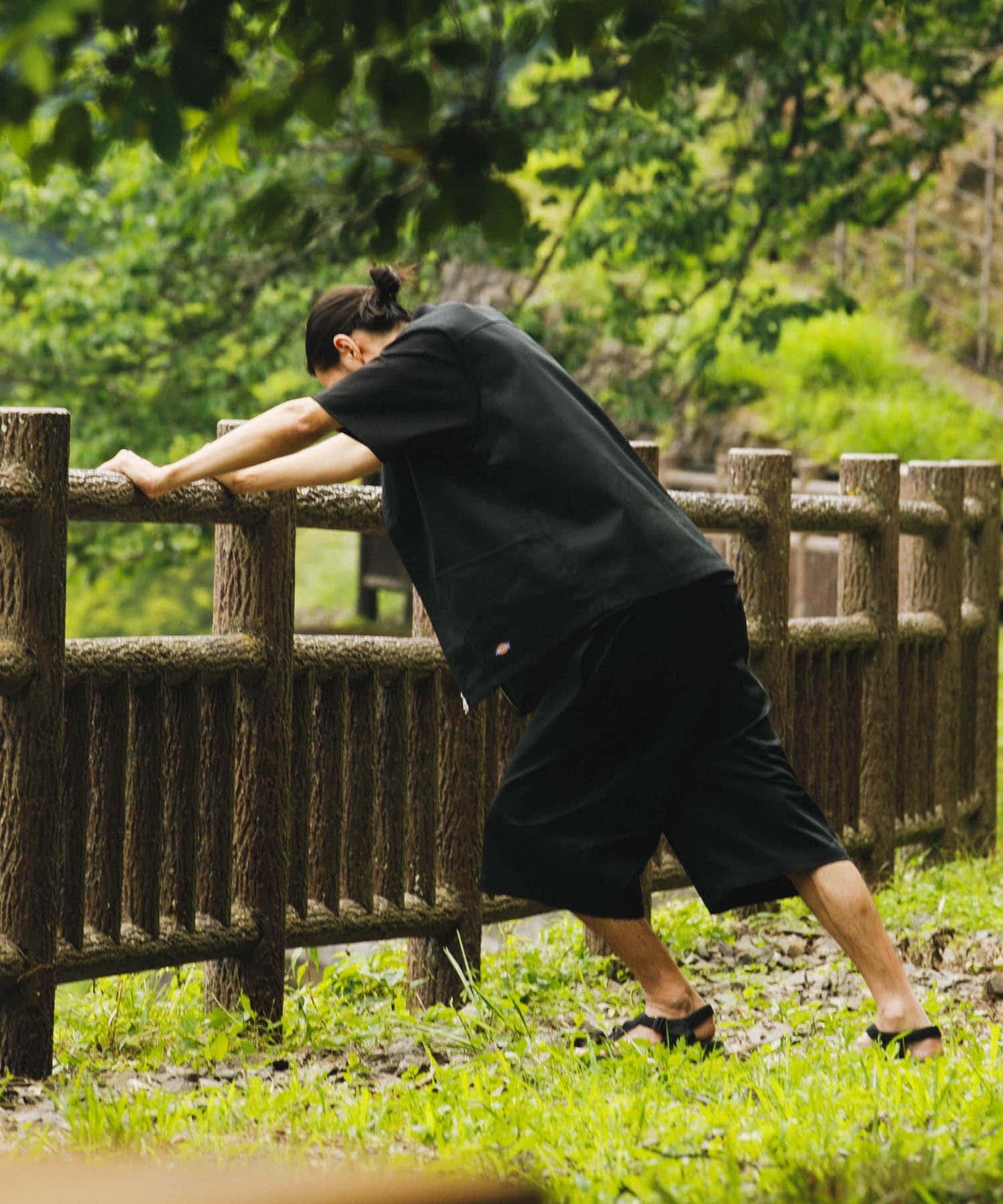 『聯名』Dickies×EKAL 寬鬆長款短褲