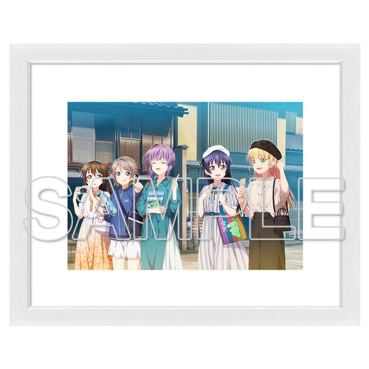 LoveLive!系列_外出主題A5角色精美畫框 海未&曜&栞子&堇&梢