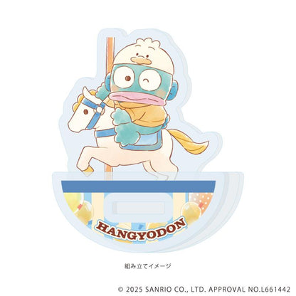 はぴだんぶい_搖擺亞克力立牌36/漢堡魚（GraffArt插畫）