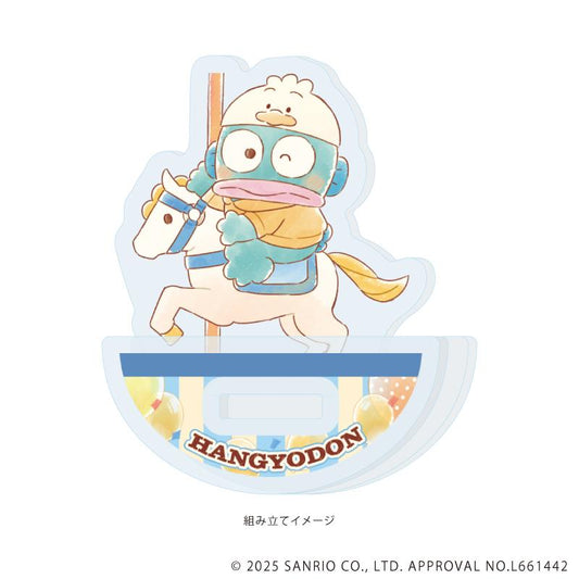 はぴだんぶい_搖擺亞克力立牌36/漢堡魚（GraffArt插畫）