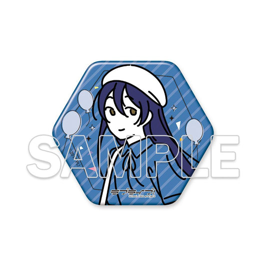 LoveLive!系列_穿上季節去散步。六角形徽章 園田海未