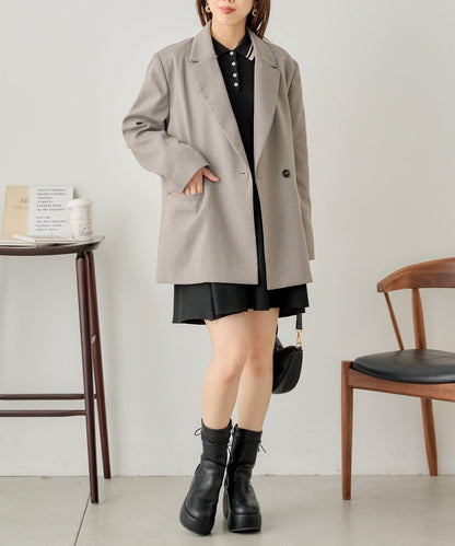 【復刻/官網限定】寬鬆雙排扣西裝外套