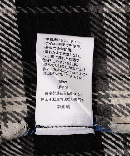 FR(13)NDS/フレンズ/DOGTOWN 聯名格子襯衫