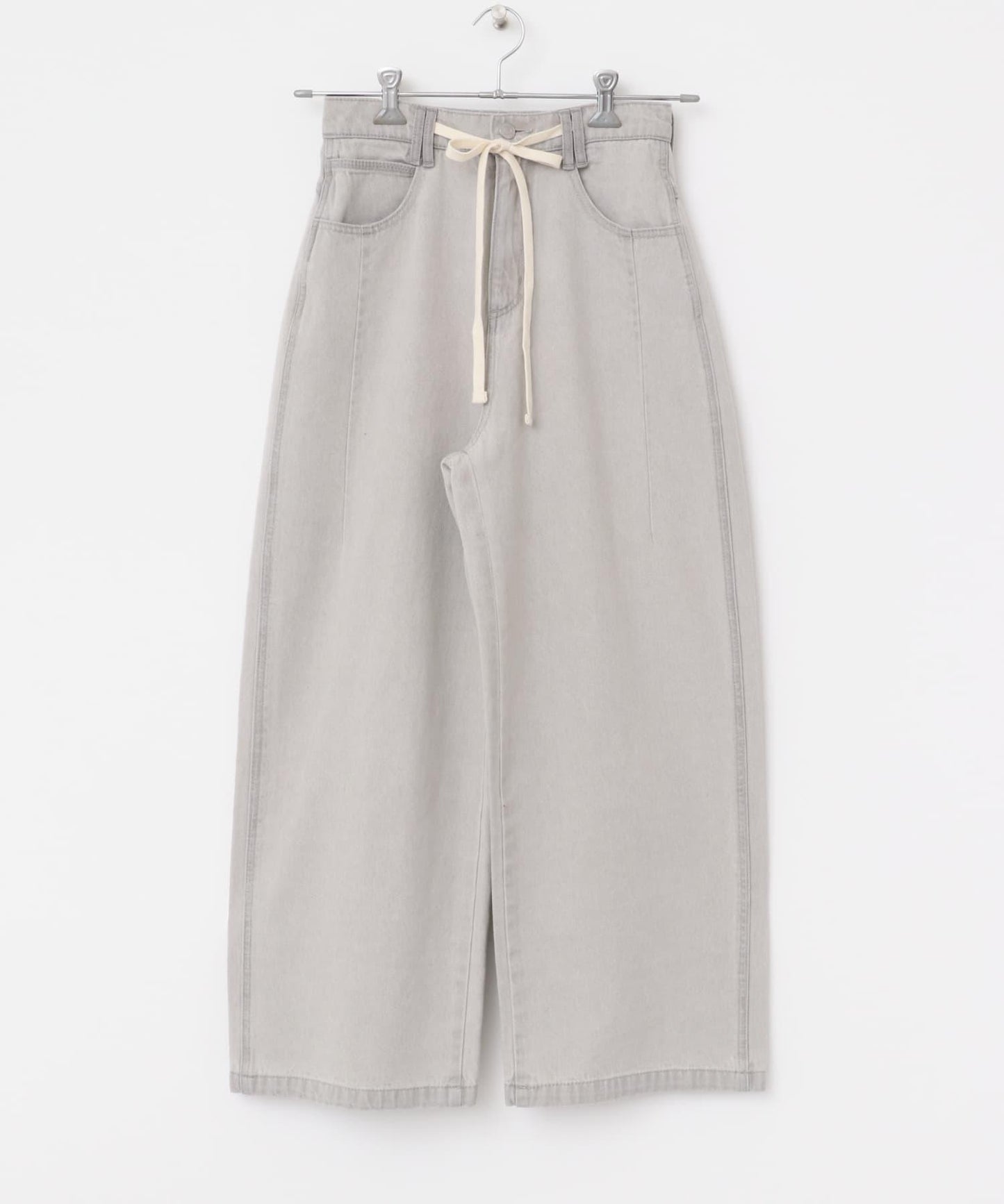 2尺碼可選抽繩牛仔褲