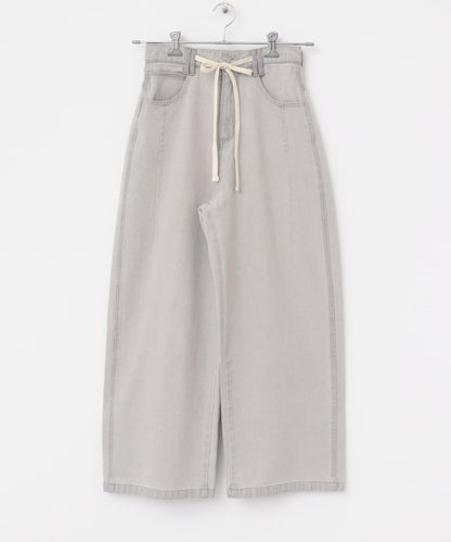 2尺碼可選抽繩牛仔褲