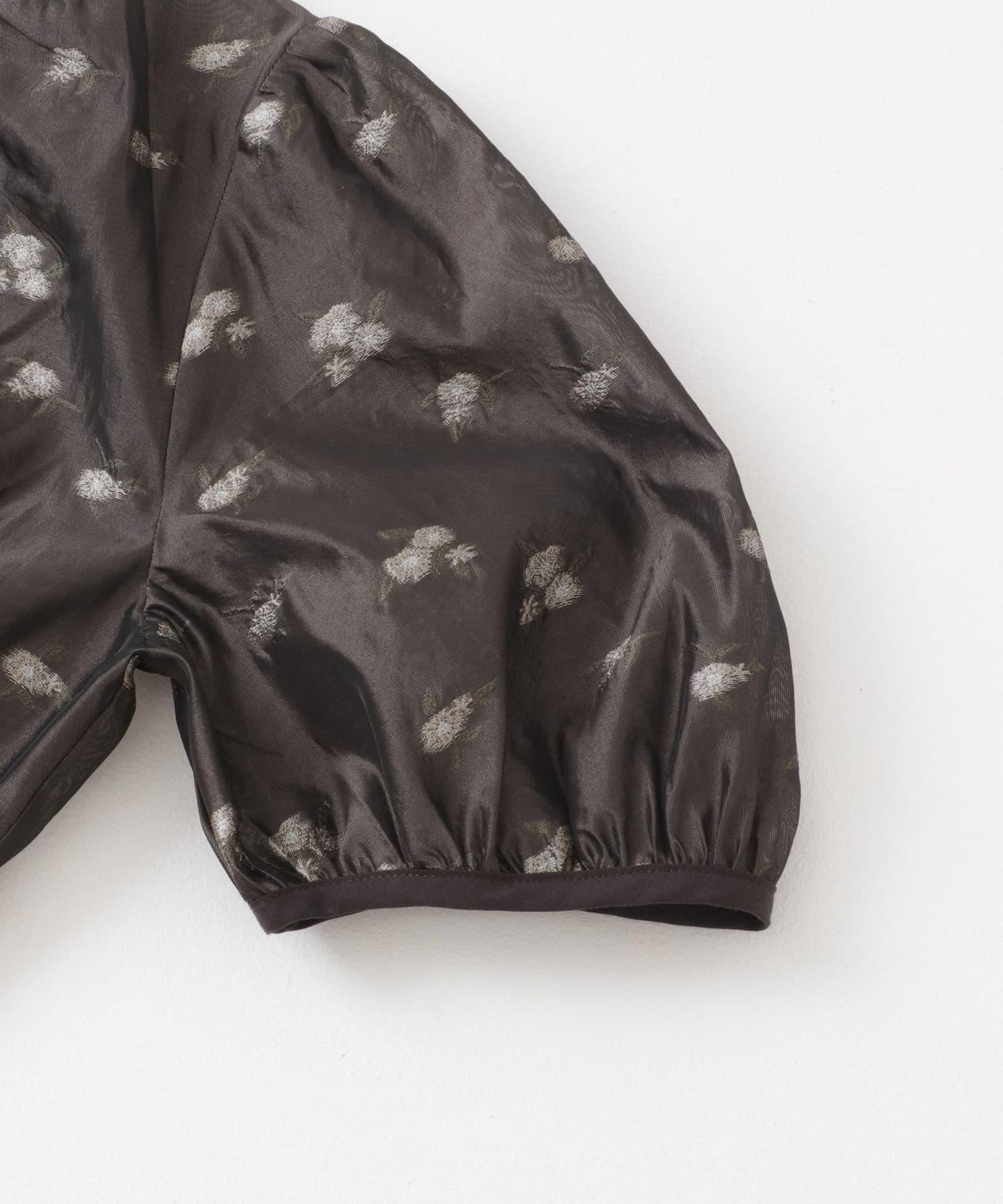 透視提花連衣裙