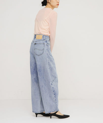 Lee101×KBF 聯名寬腿牛仔褲