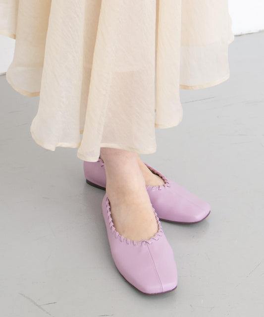 明線縫製高跟鞋∴