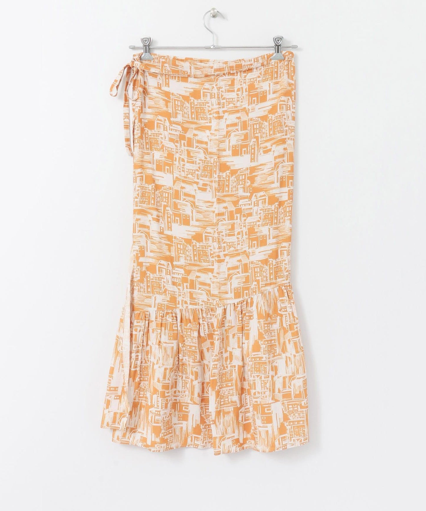 town印花多穿法半身裙∴