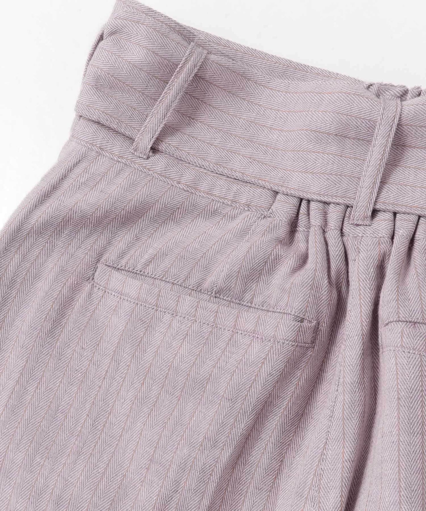 亞麻混紡裹身褲∴