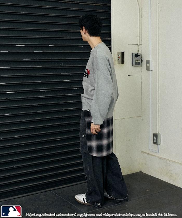 心形標誌針織衫
