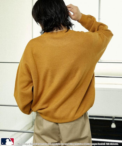 心形標誌針織衫
