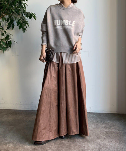 提花標語針織衫