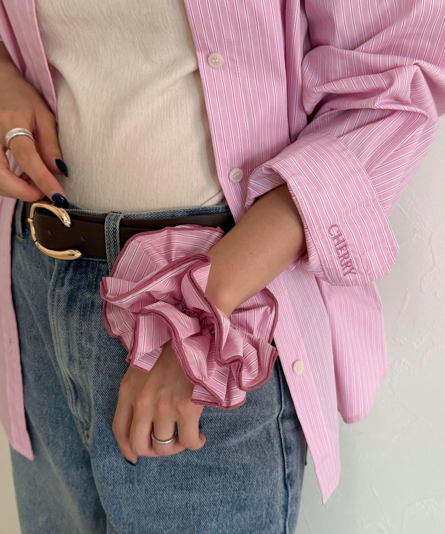 ストライプシュシュ