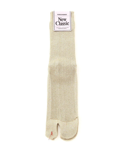 MARCOMONDE(マルコモンド)glitter tabi socks 20/タビソックス