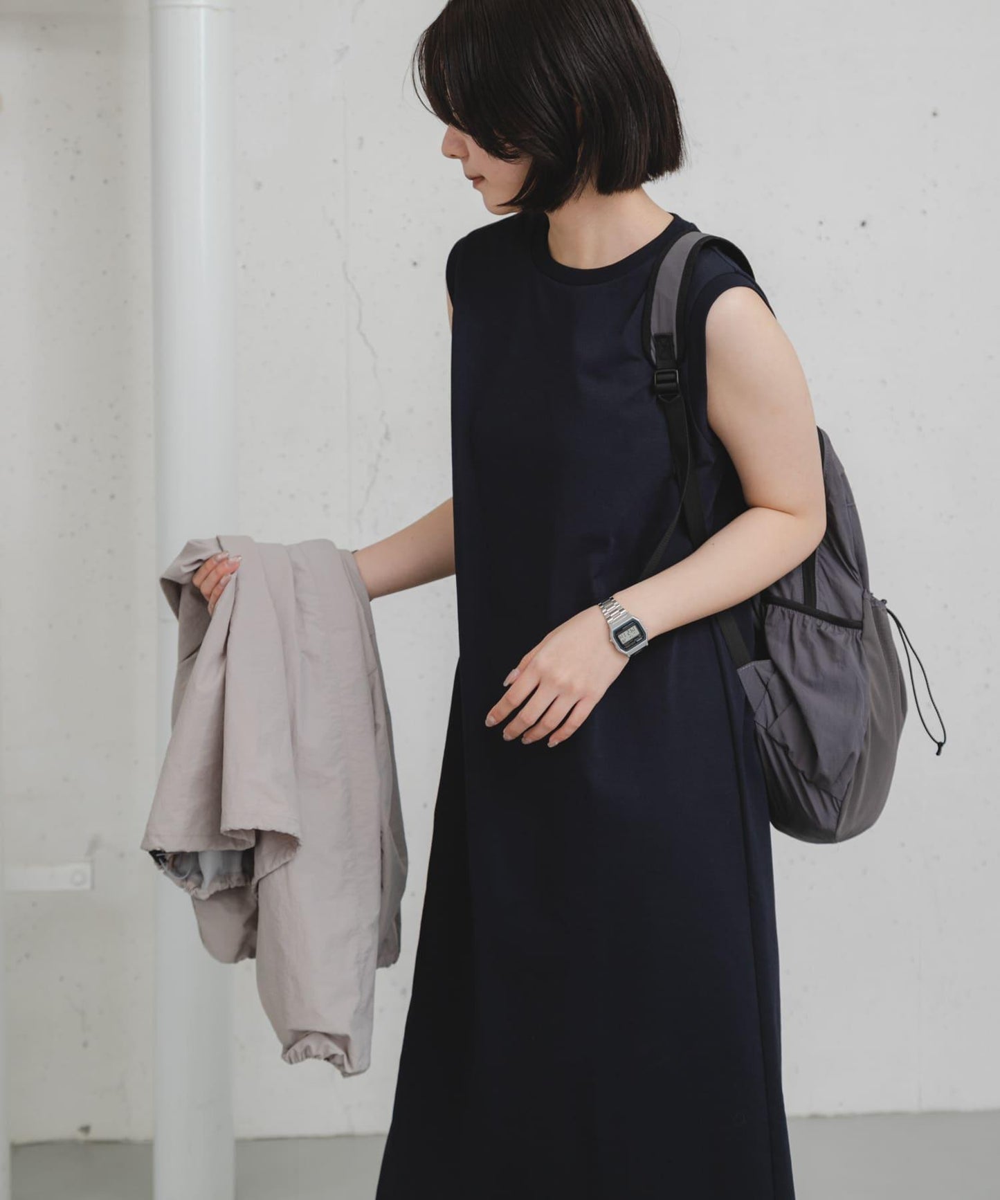 「吸水速幹/防紫外線」DRY OUT無袖連衣裙