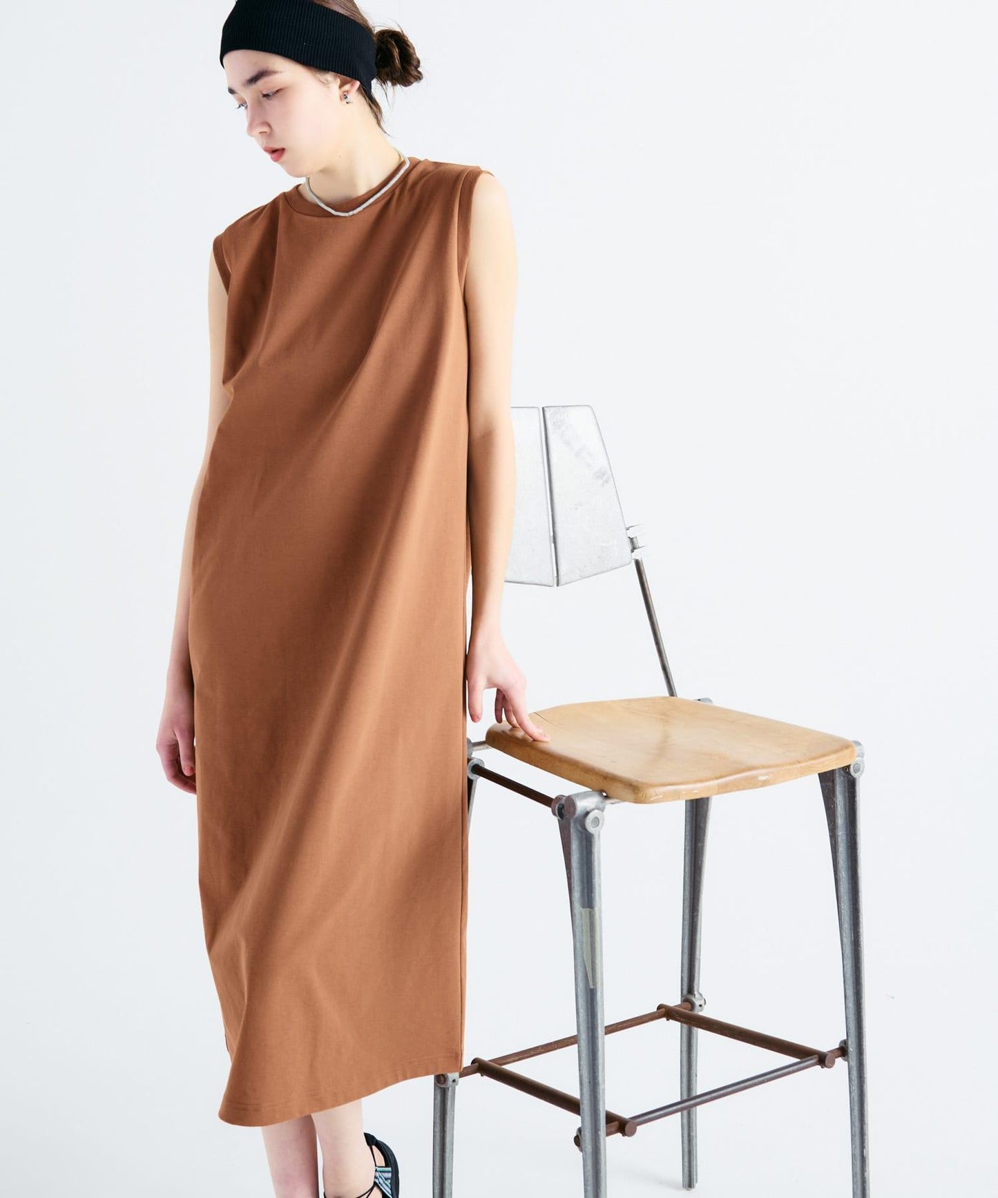 「吸水速幹/防紫外線」DRY OUT無袖連衣裙