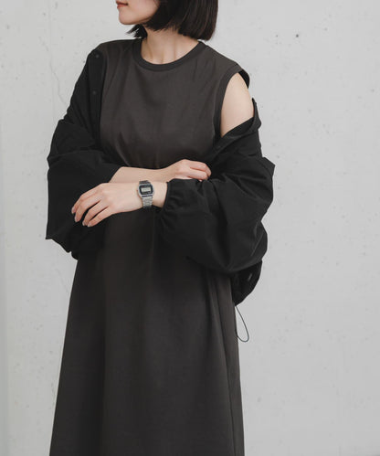 「吸水速幹/防紫外線」DRY OUT無袖連衣裙