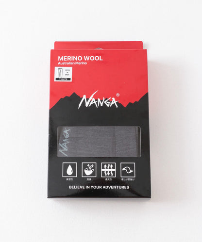 NANGA 美利奴羊毛基礎層打底褲