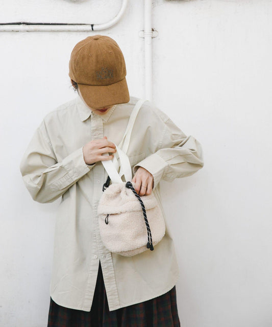 TINY GARDEN PRODUCTS 兩用羊羔絨包