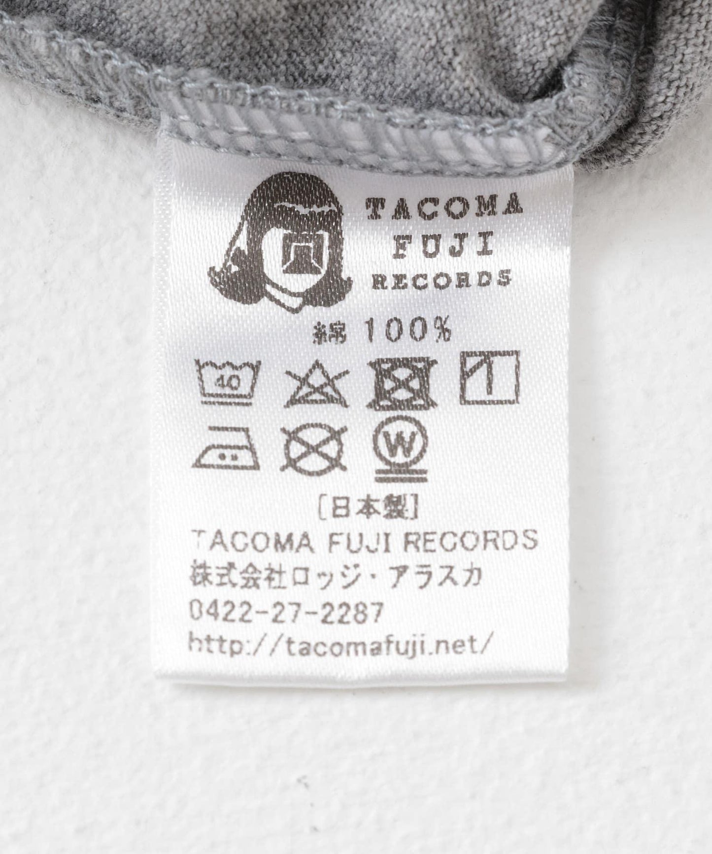 TACOMA FUJI RECORDS BSP短袖T恤