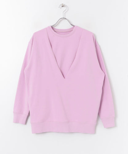 深V領套裝衛衣∴