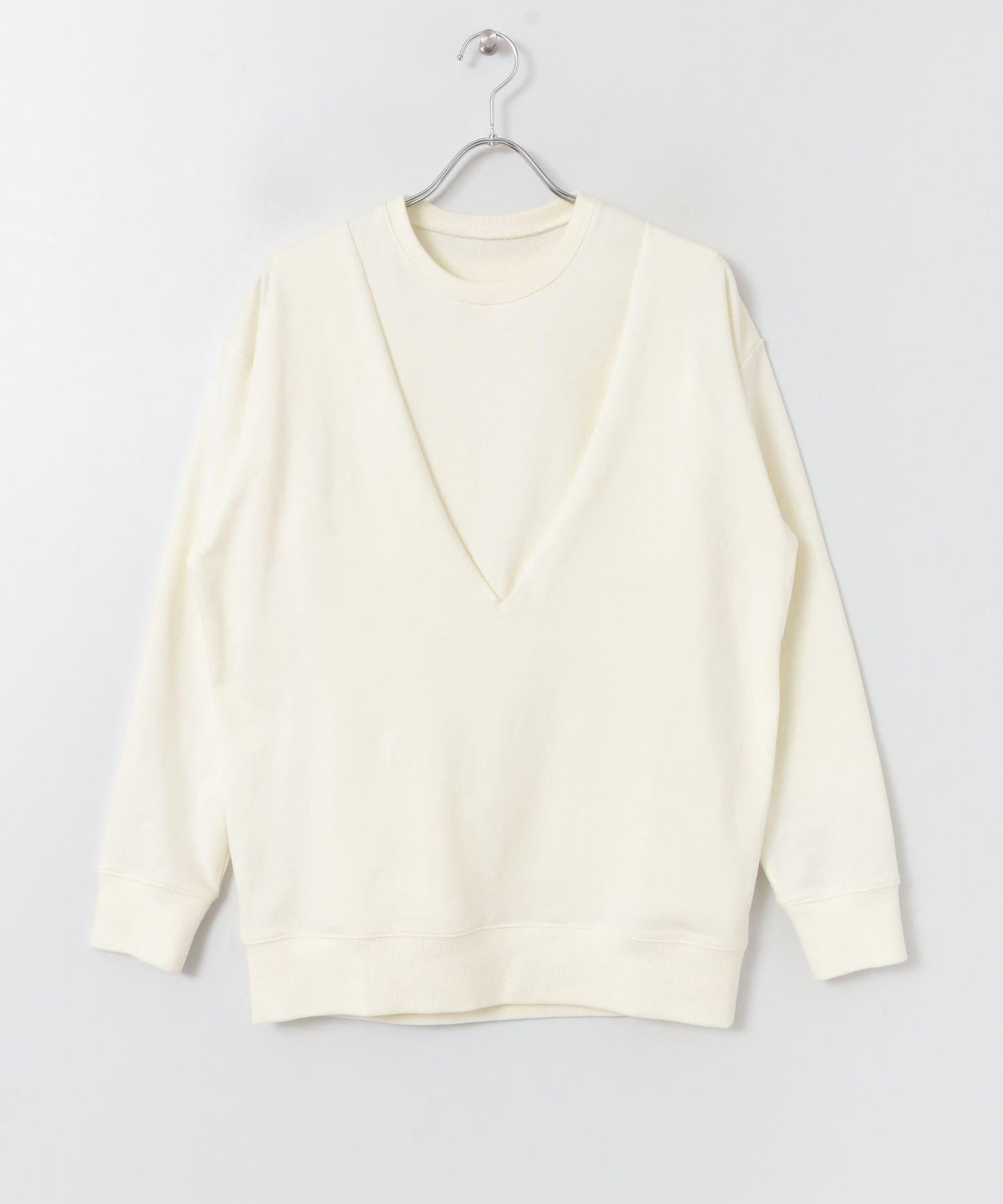 深V領套裝衛衣∴