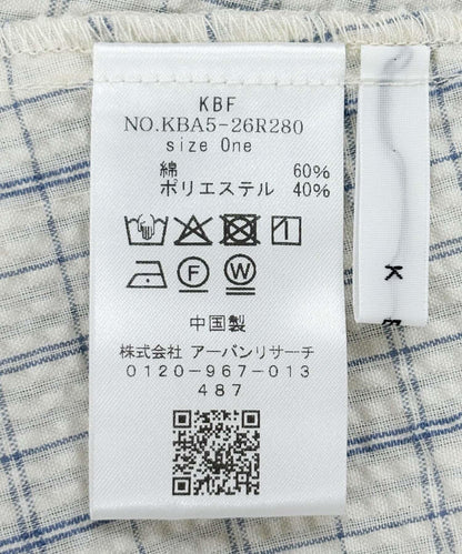 格紋迷你連衣裙