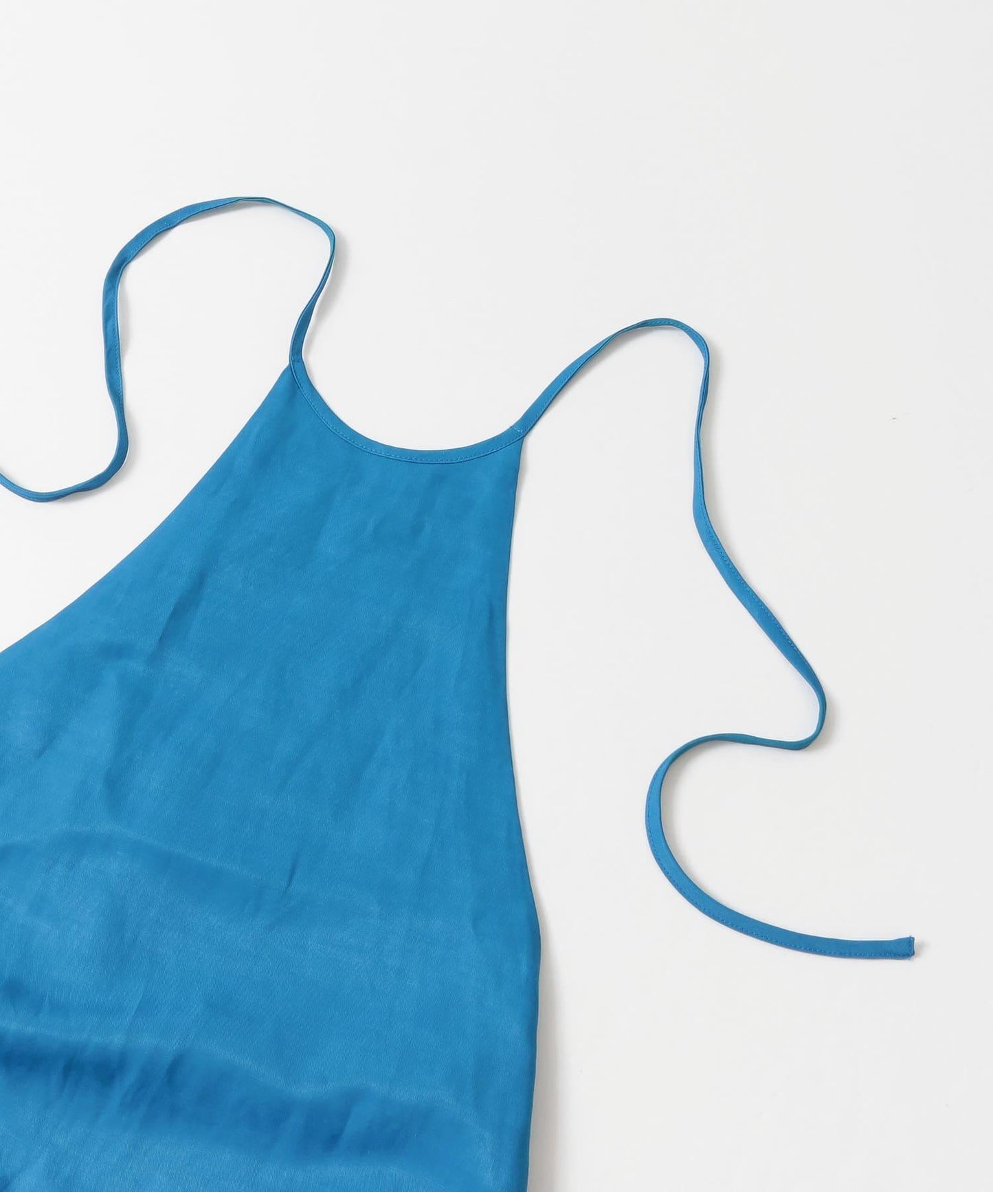 圍裙領連衣裙∴