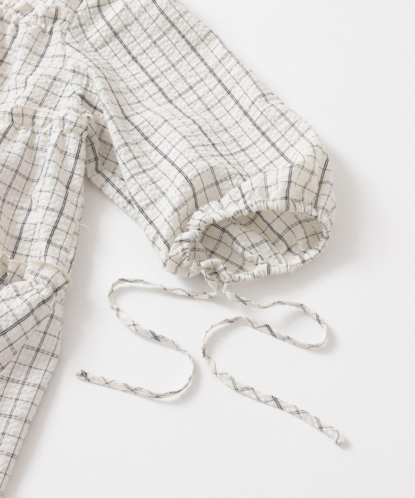 格紋迷你連衣裙