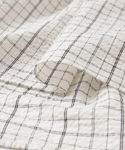 格紋迷你連衣裙