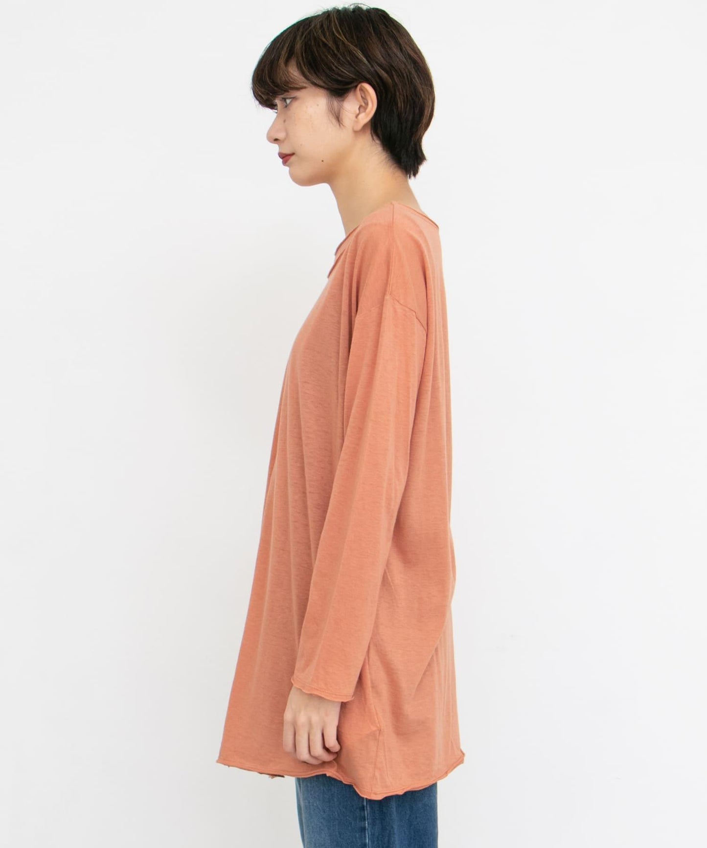 裹身長款針織衫