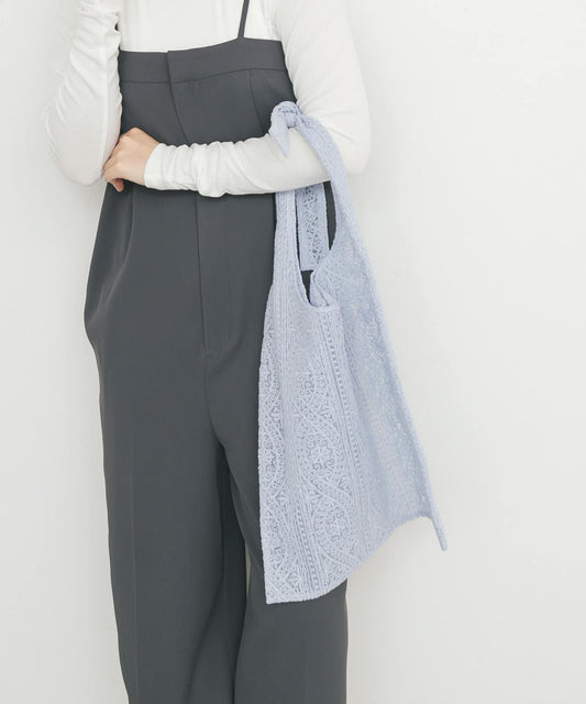 透視刺繡手提包