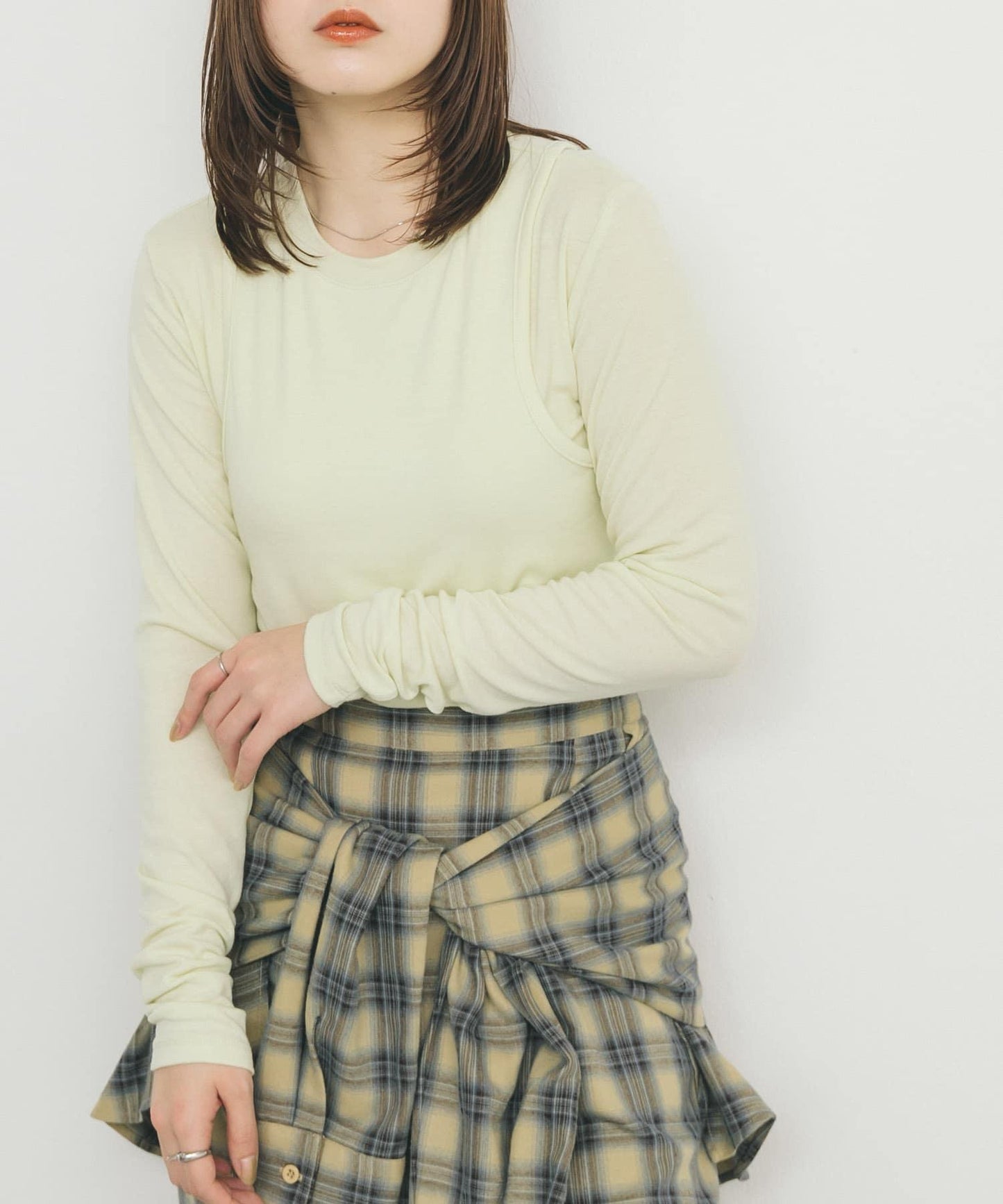 層疊風格長袖T恤