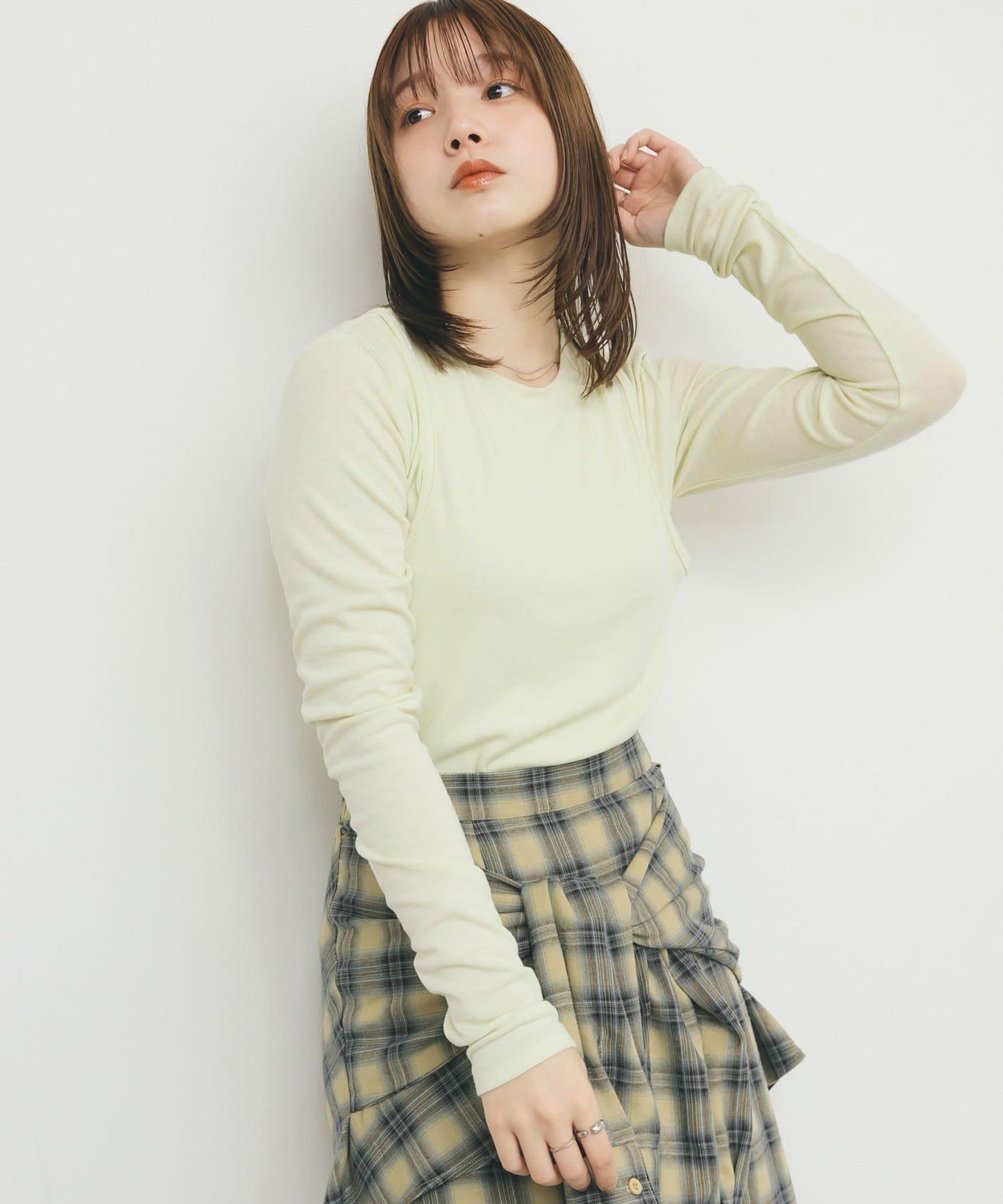 層疊風格長袖T恤