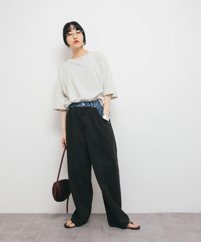 復古風格寬鬆T恤