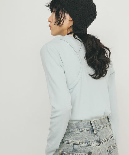 層疊風格長袖T恤