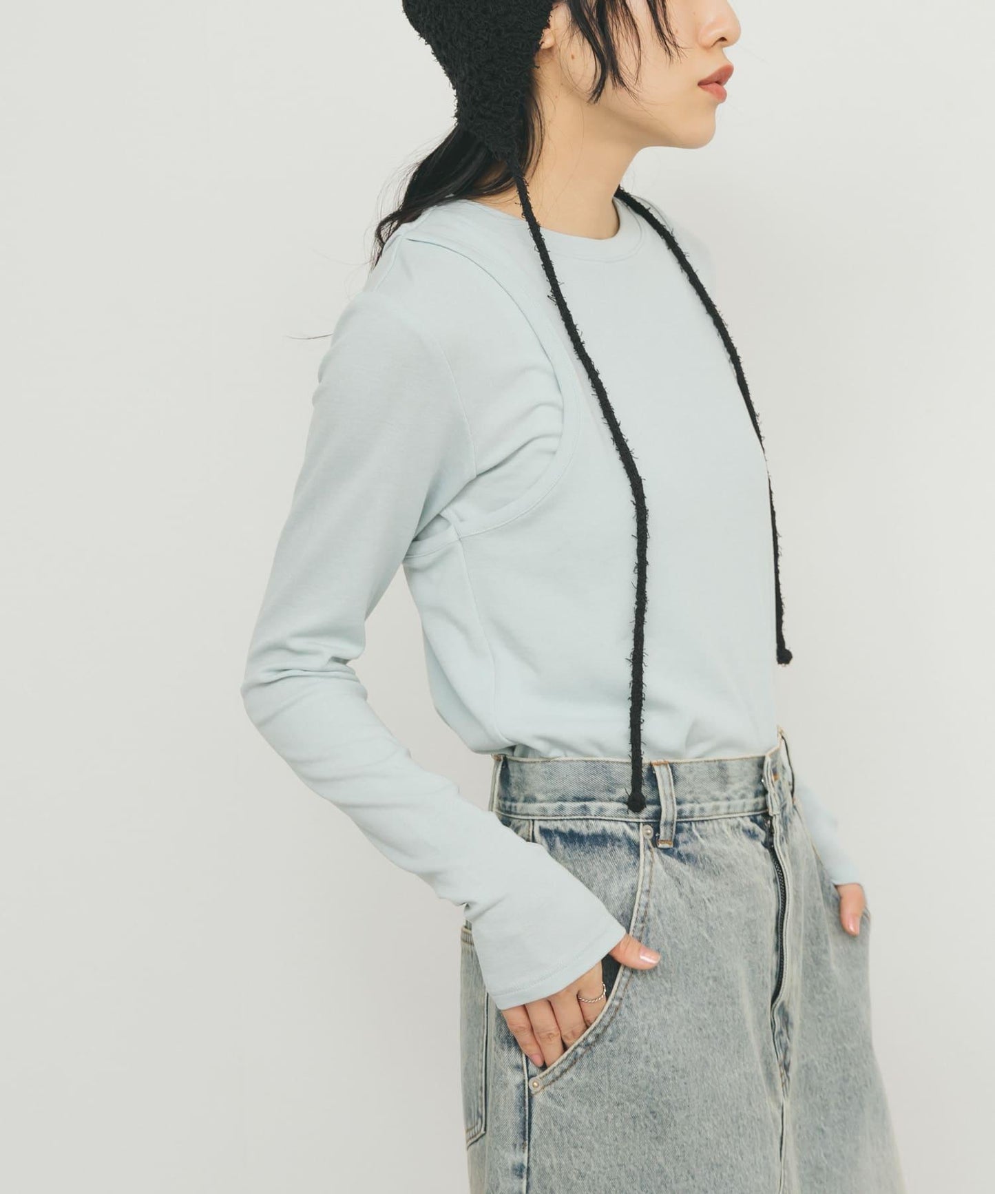 層疊風格長袖T恤