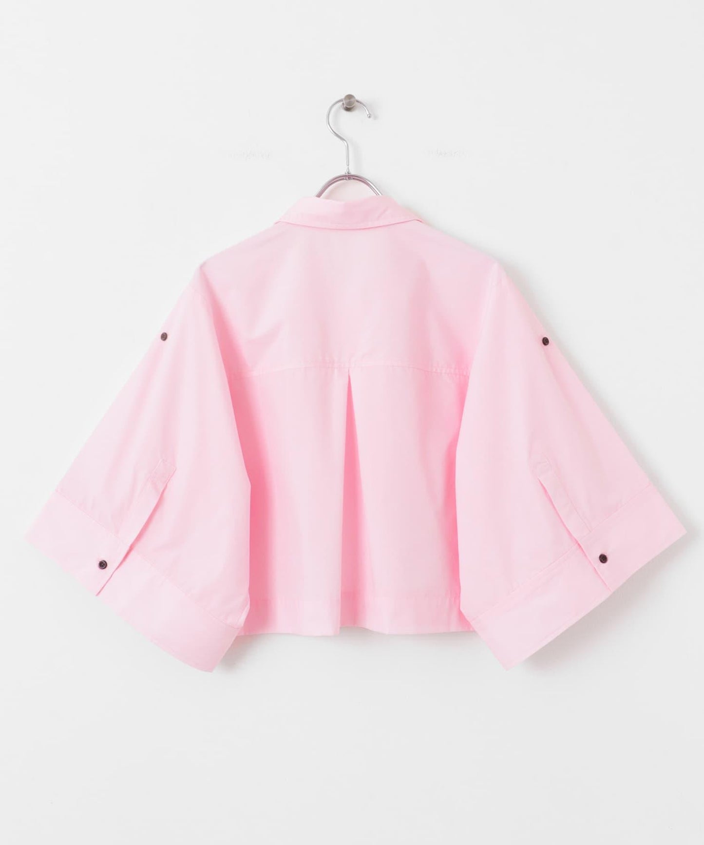 短款五分袖襯衫