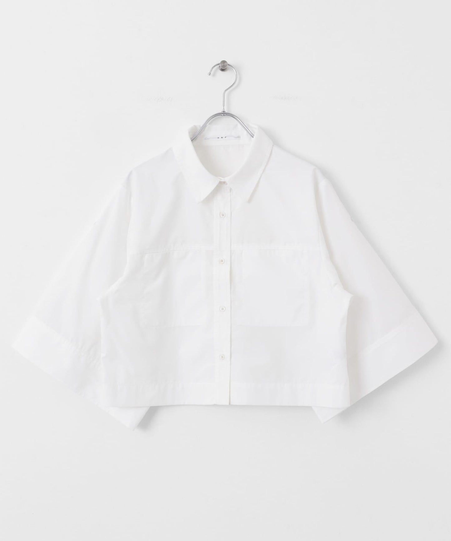 短款五分袖襯衫