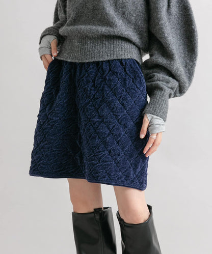 絎縫針織半身裙