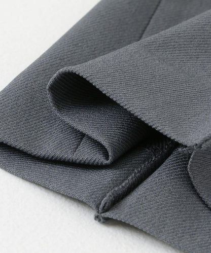 2尺碼可選褶飾直筒褲