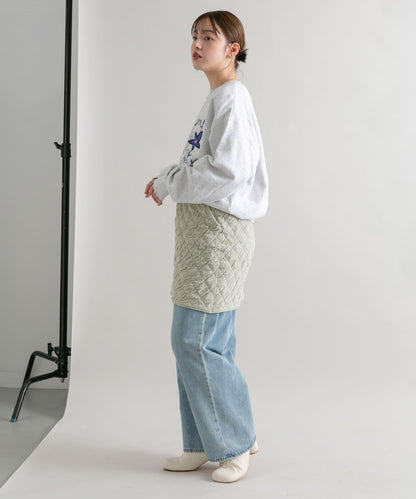 絎縫針織半身裙