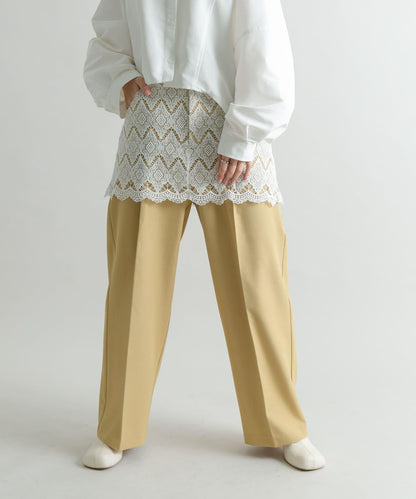 蕾絲疊層褲